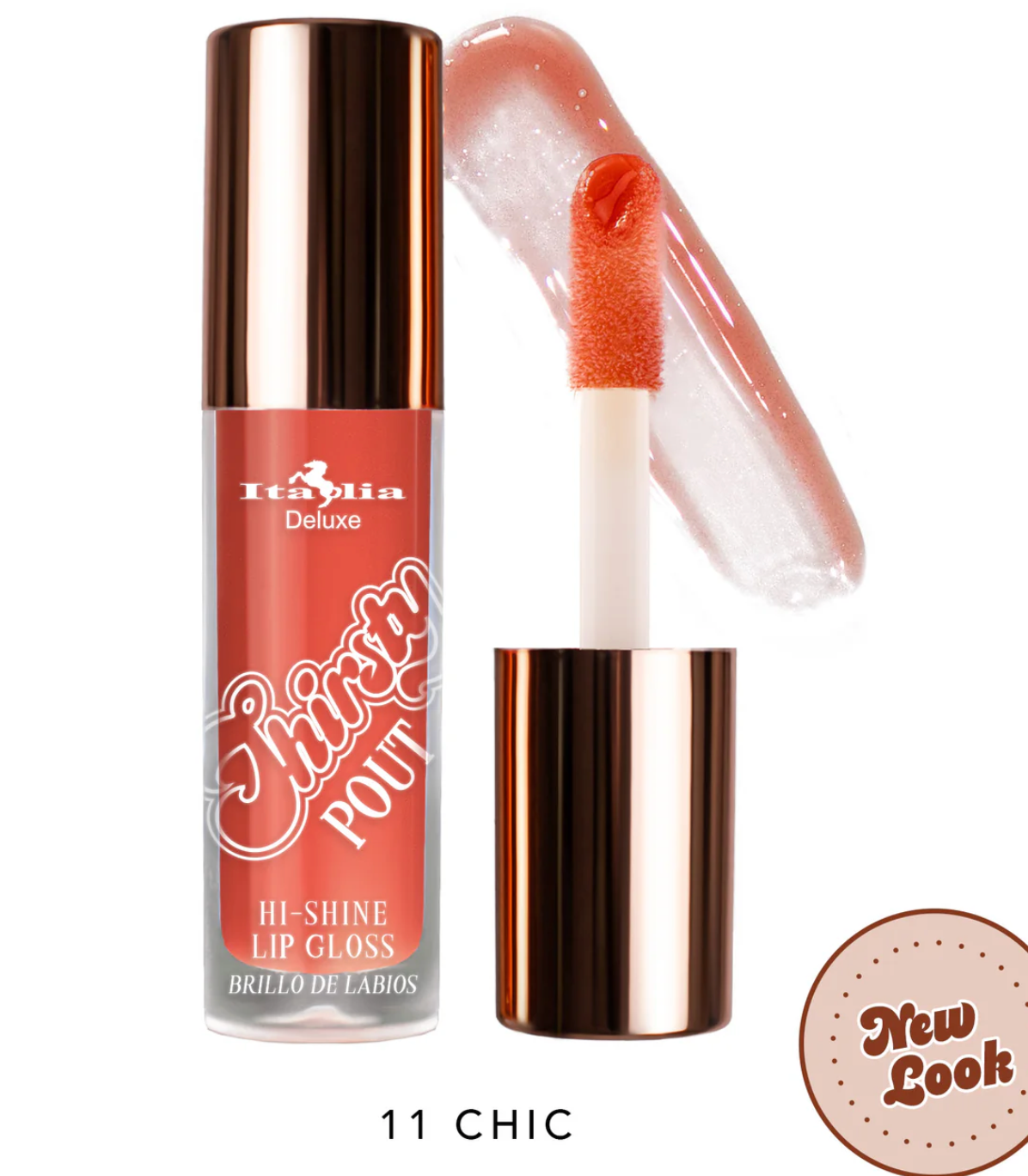 Thirsty Pout Hi-Shine Lip Gloss - Italia Deluxe