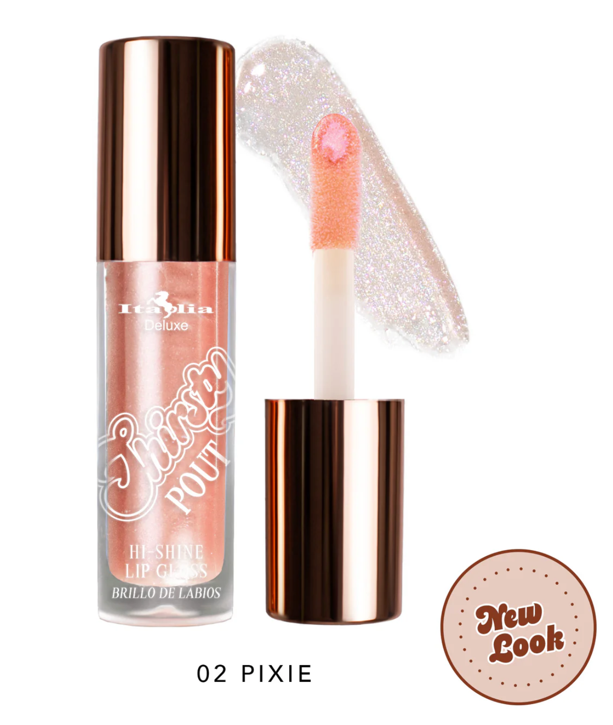 Thirsty Pout Hi-Shine Lip Gloss - Italia Deluxe