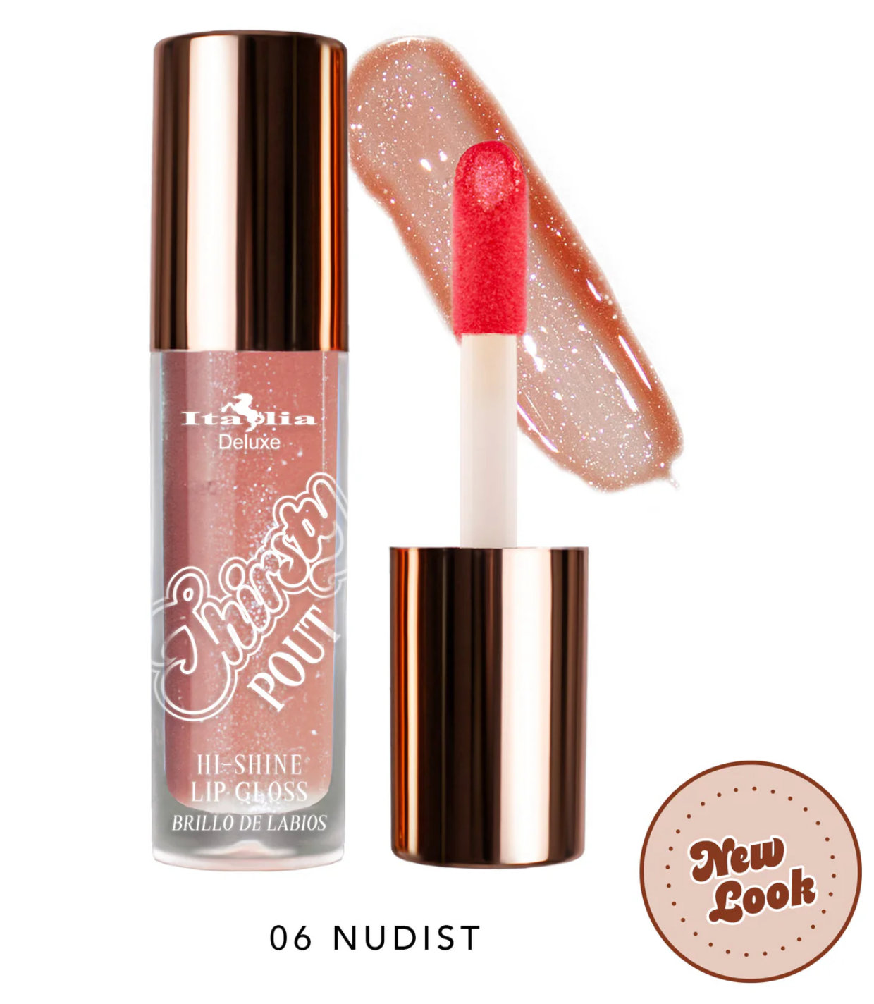 Thirsty Pout Hi-Shine Lip Gloss - Italia Deluxe