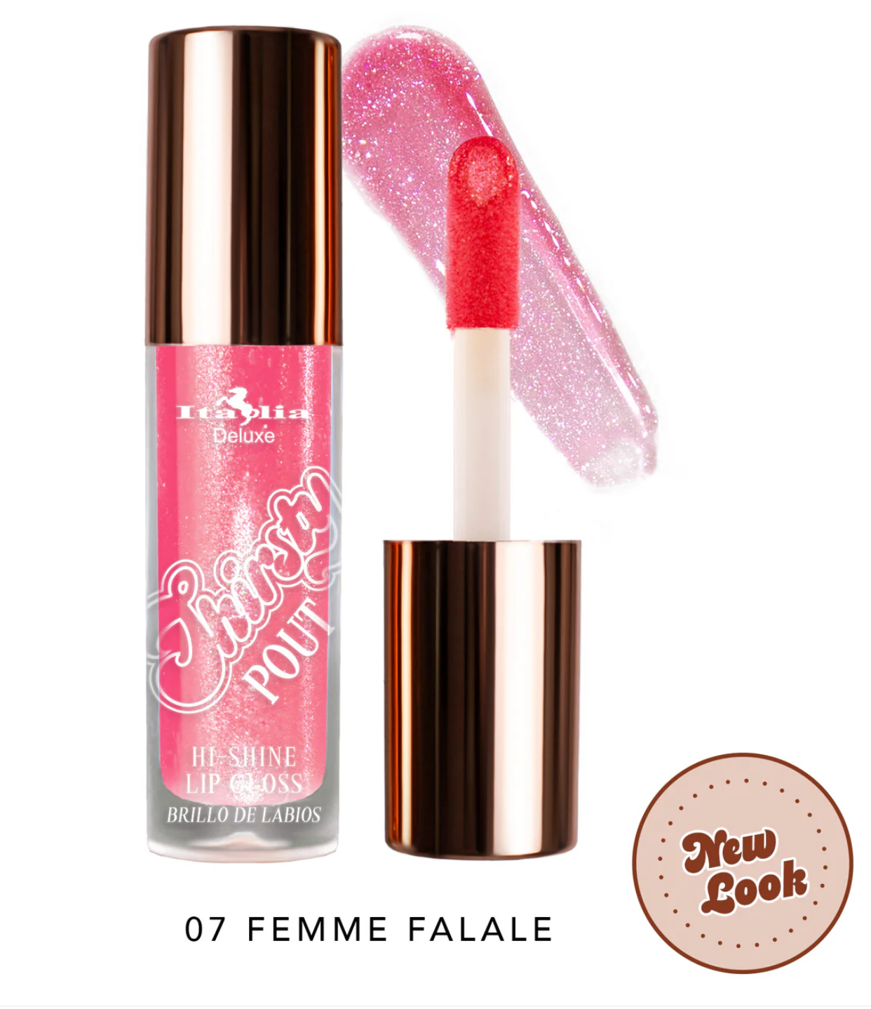 Thirsty Pout Hi-Shine Lip Gloss - Italia Deluxe
