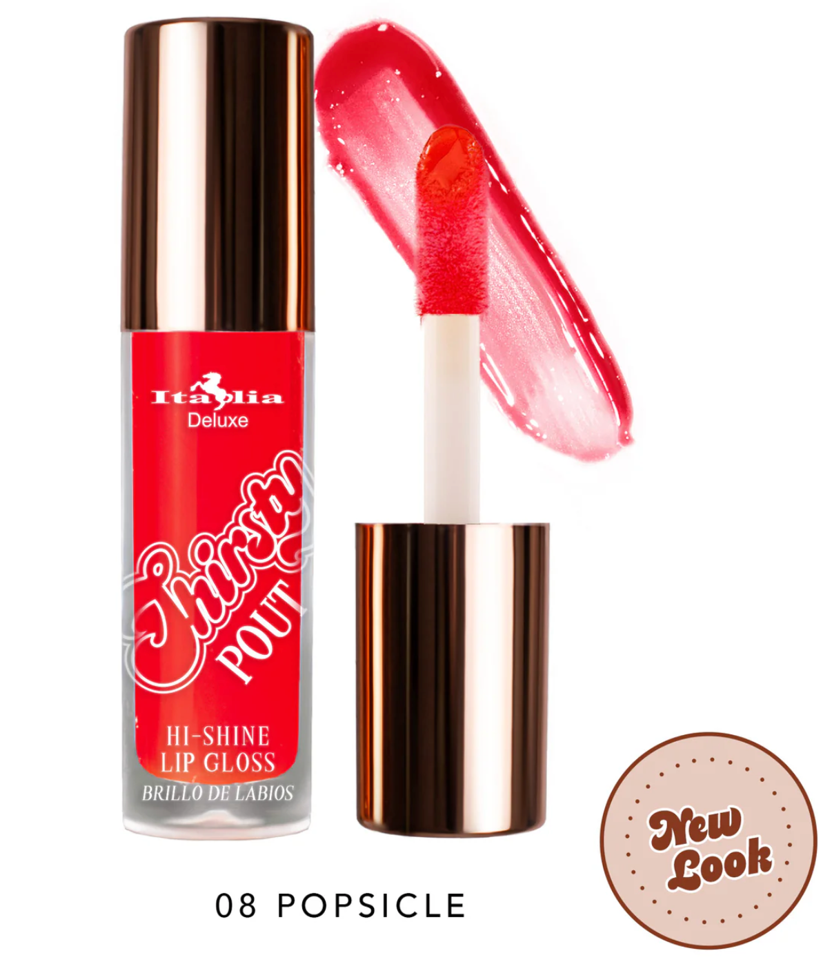 Thirsty Pout Hi-Shine Lip Gloss - Italia Deluxe