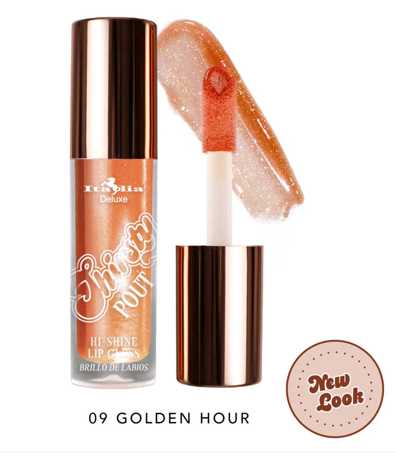 Thirsty Pout Hi-Shine Lip Gloss - Italia Deluxe