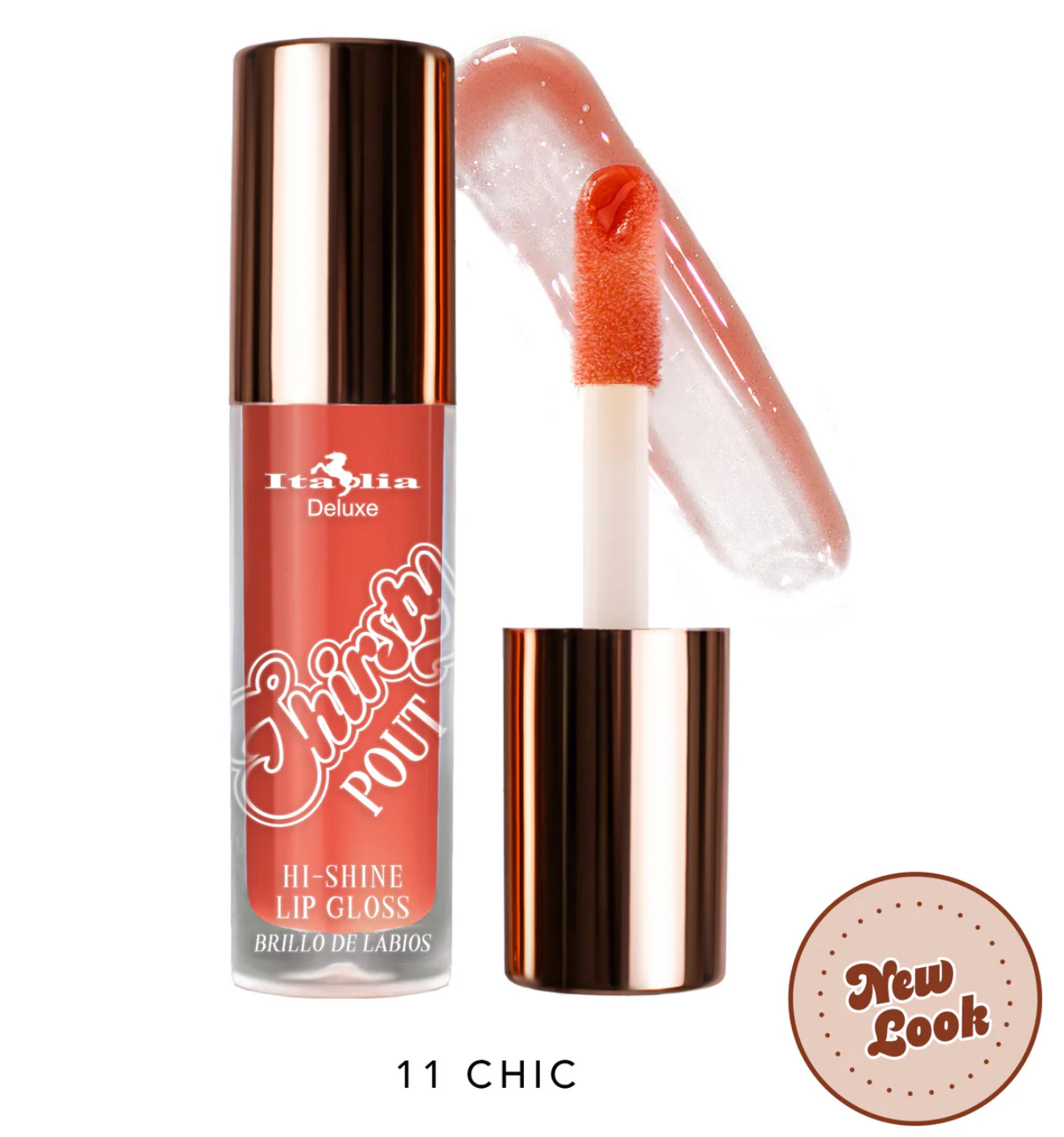 Thirsty Pout Hi-Shine Lip Gloss - Italia Deluxe