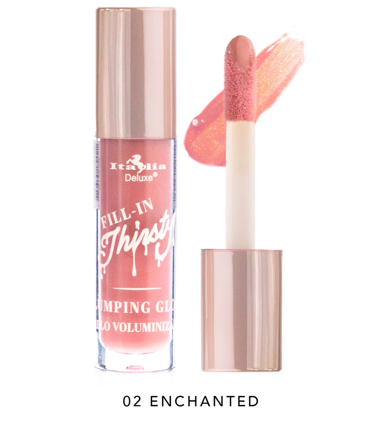 Fill In Thirsty Colored Plumping Gloss - Italia Deluxe