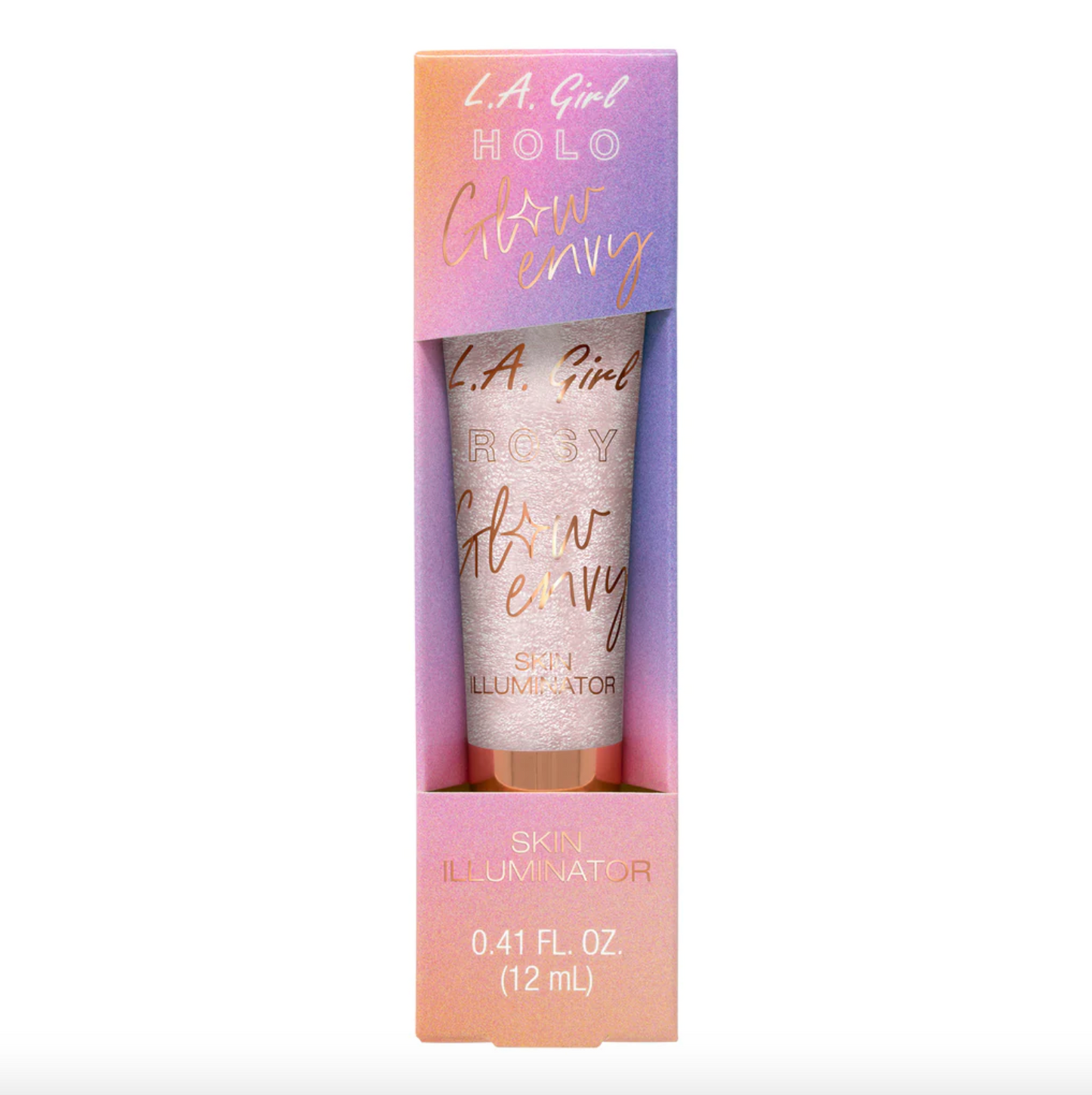 Glow Envy Iluminador Líquido Rosy Glow L.A. Girl Edición Limitada