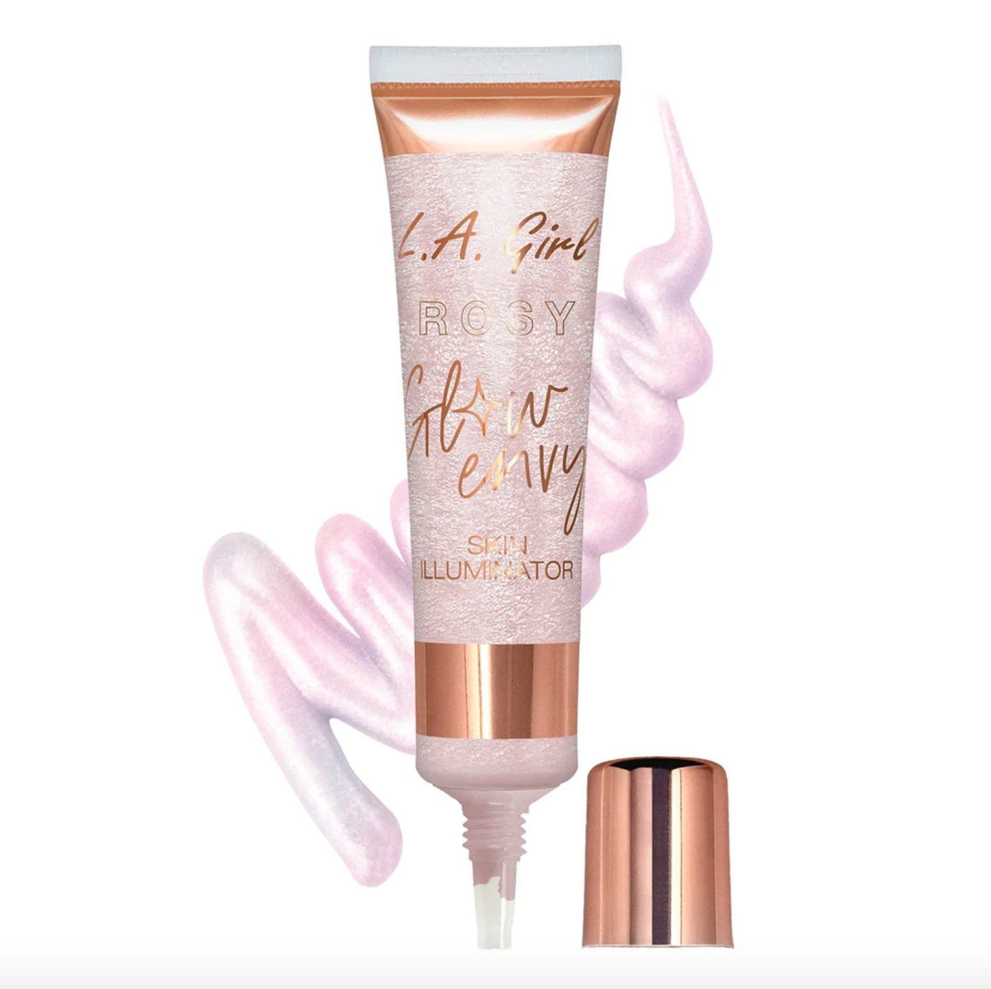 Glow Envy Iluminador Líquido Rosy Glow L.A. Girl Edición Limitada