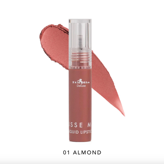 Mousse Matte Liquid Lipstick 01 Almond Italia Deluxe