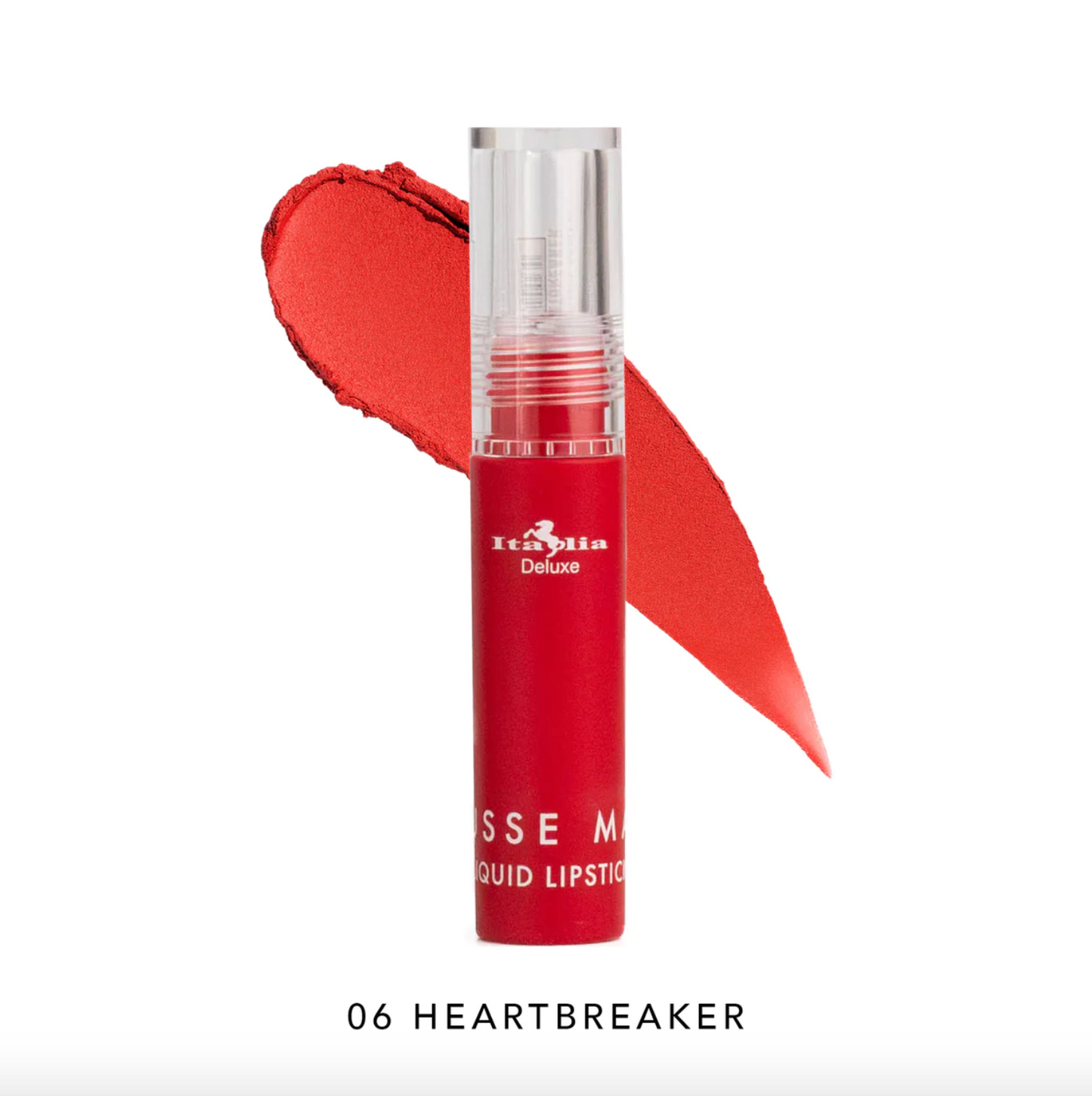 Mousse Matte Liquid Lipstick 06 Heartbreaker Italia Deluxe