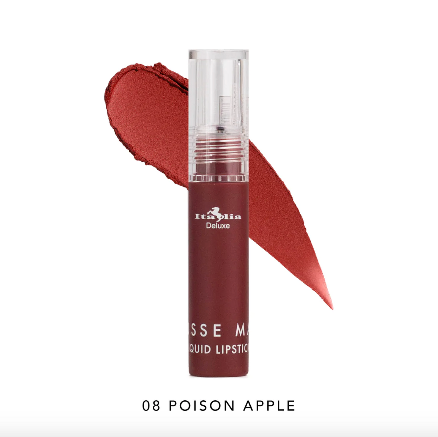 Mousse Matte Liquid Lipstick 08 Poison Apple Italia Deluxe