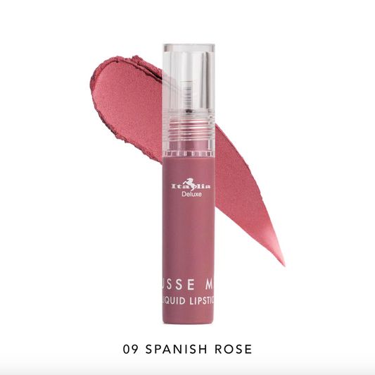 Mousse Matte Liquid Lipstick 09 Spanish Rose Italia Deluxe