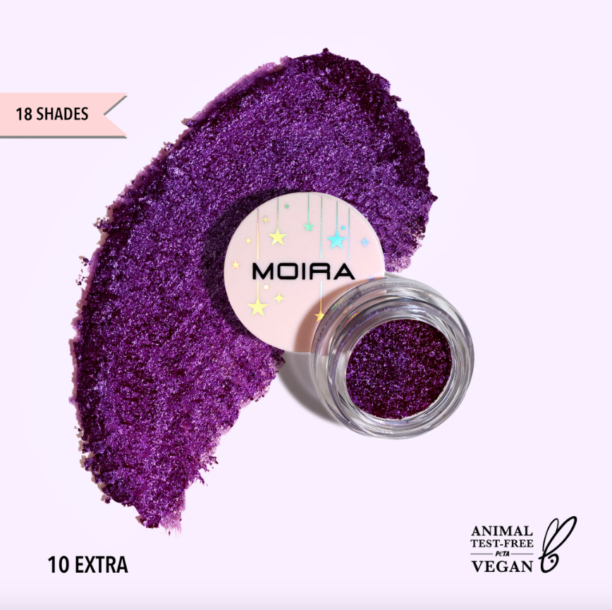 Starshow Shadow Pot 10 Extra Moira Cosmetics