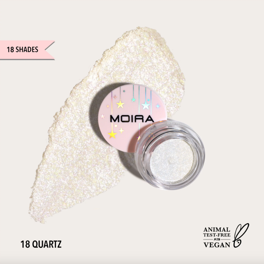 Starshow Shadow Pot 18 Quartz Moira Cosmetics