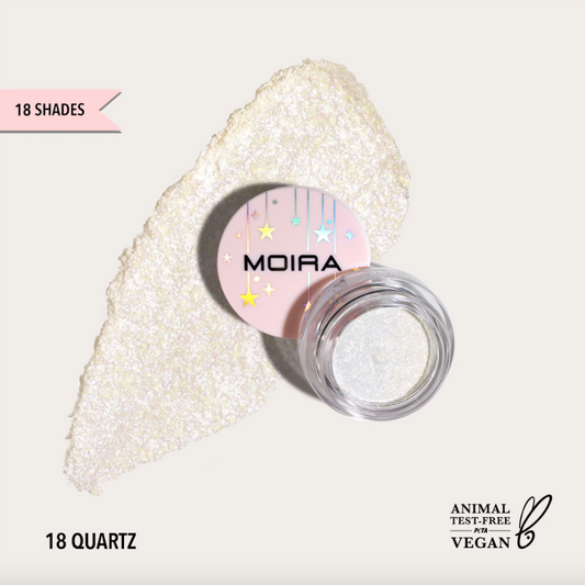 Starshow Shadow Pot 18 Quartz Moira Cosmetics