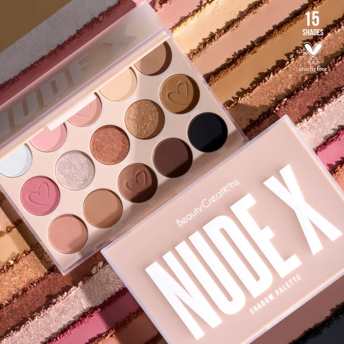 Nude X Paleta de Sombras Beauty Creations