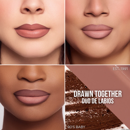 Duo de labios Delineador & Lip Paint ¨Drawn Together¨- Rugrats x Beauty Creations