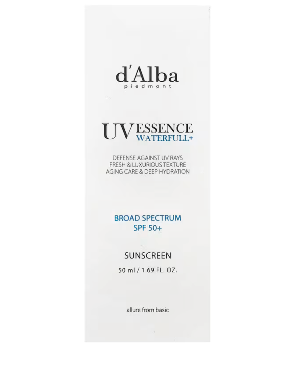 Protector Solar UV Essence Waterfull +50 - d'Alba