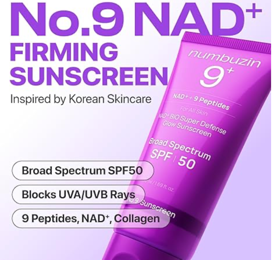 No.9 NAD+9 Peptides Dewy Sun Essence - Numbuzin