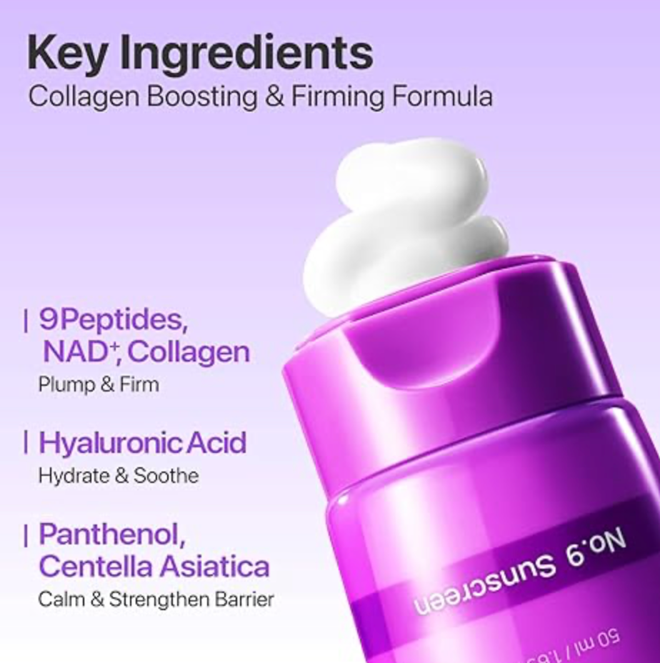 No.9 NAD+9 Peptides Dewy Sun Essence - Numbuzin