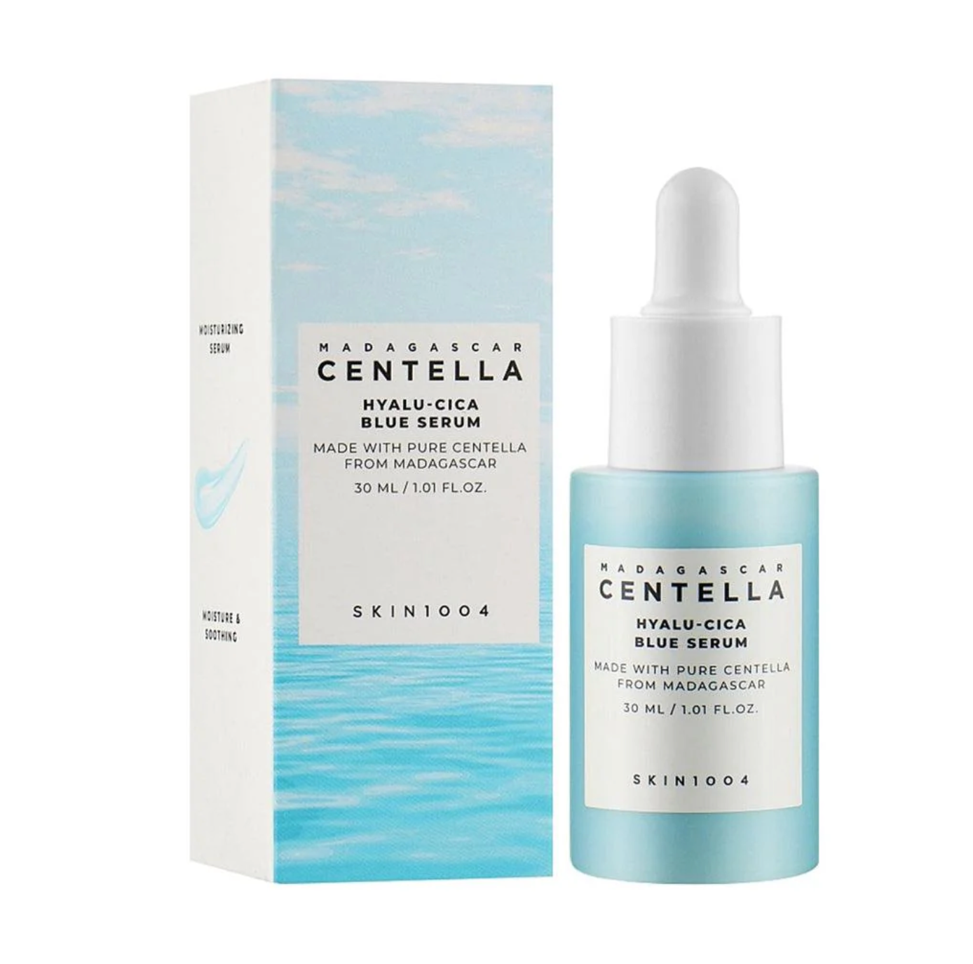 Madagascar Centella Hyalu-Cica Blue Serum - SKIN1004