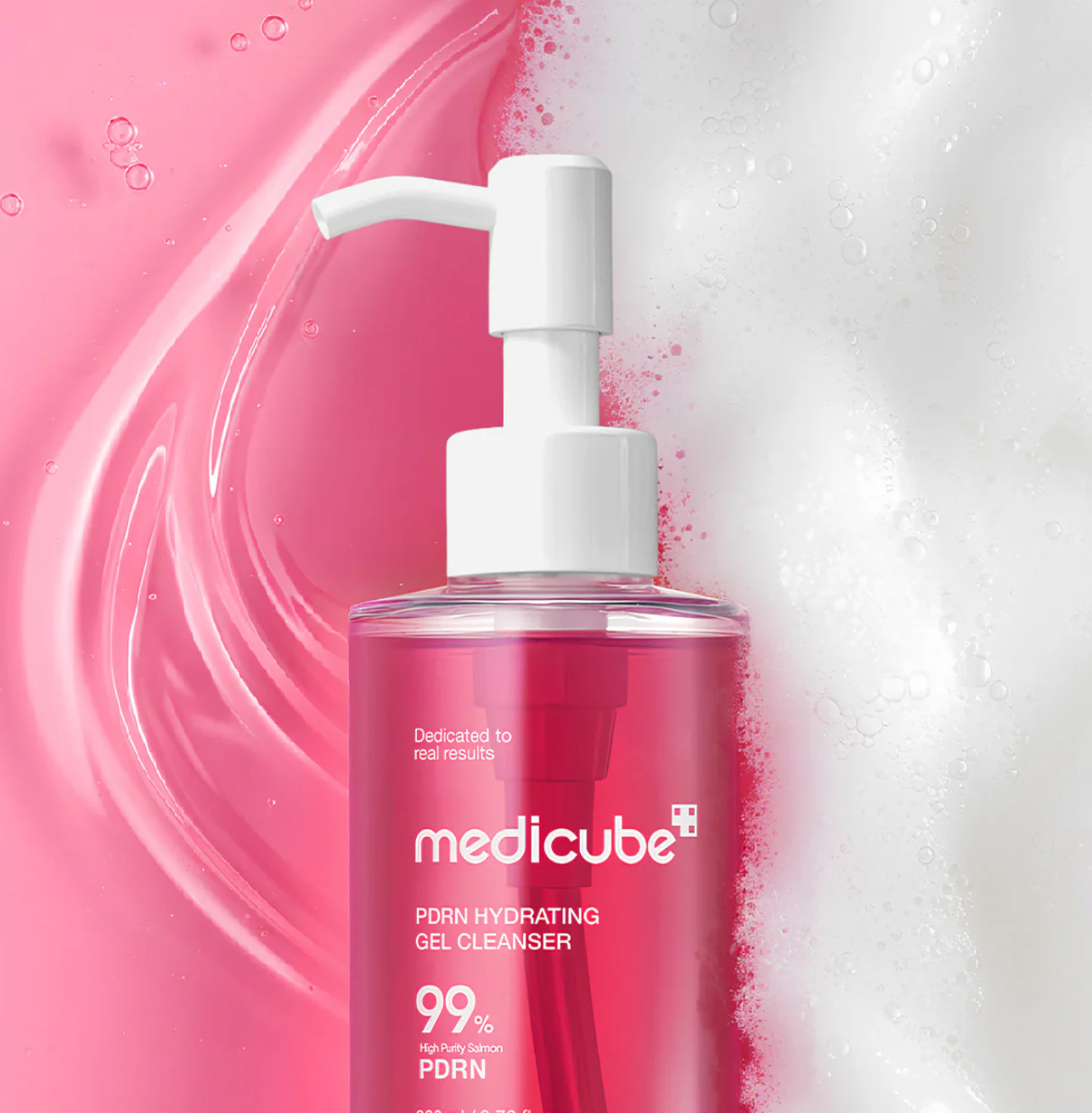 PDRN Hydrating Pink Gel Cleanser  - Medicube