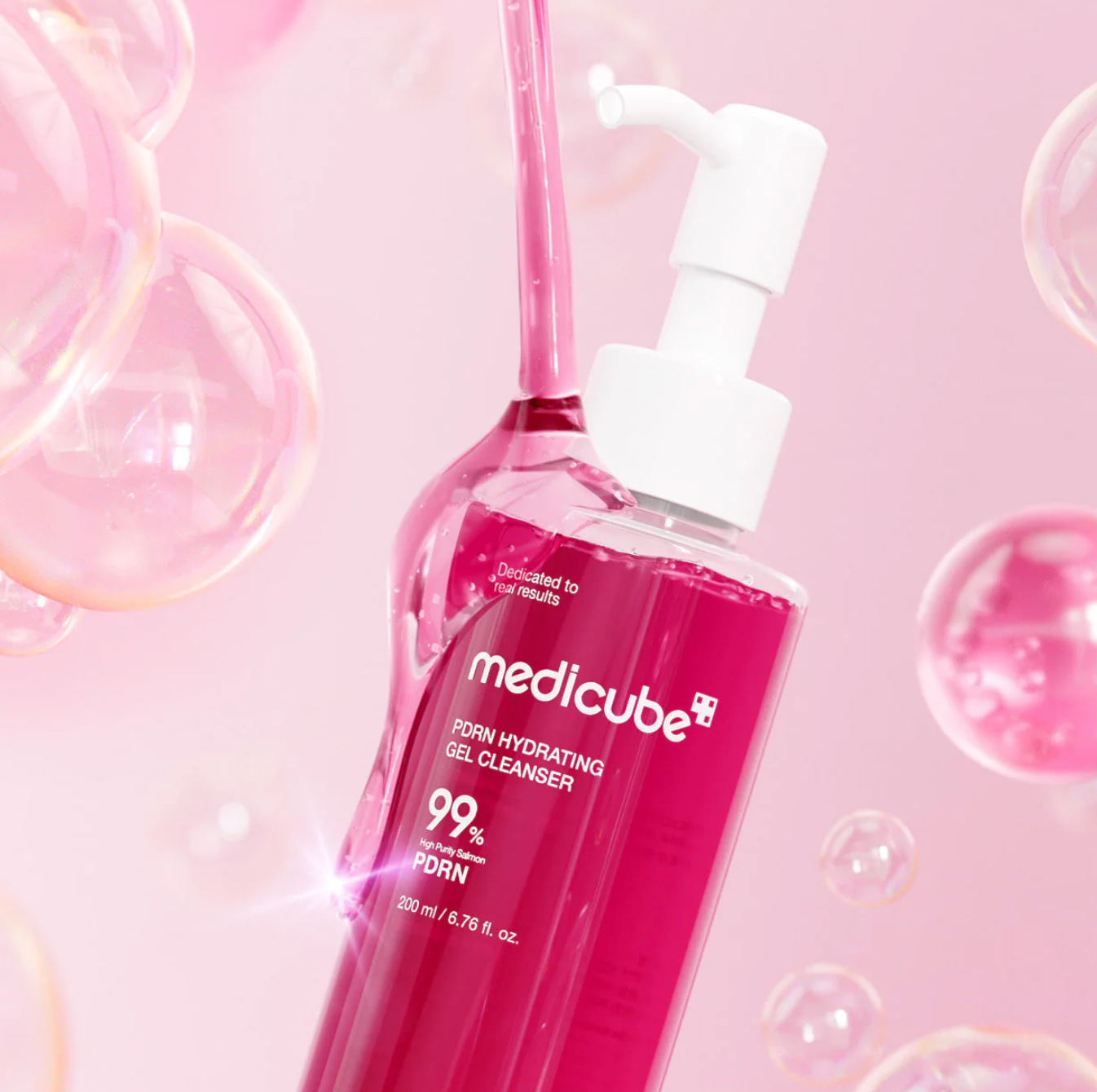 PDRN Hydrating Pink Gel Cleanser  - Medicube