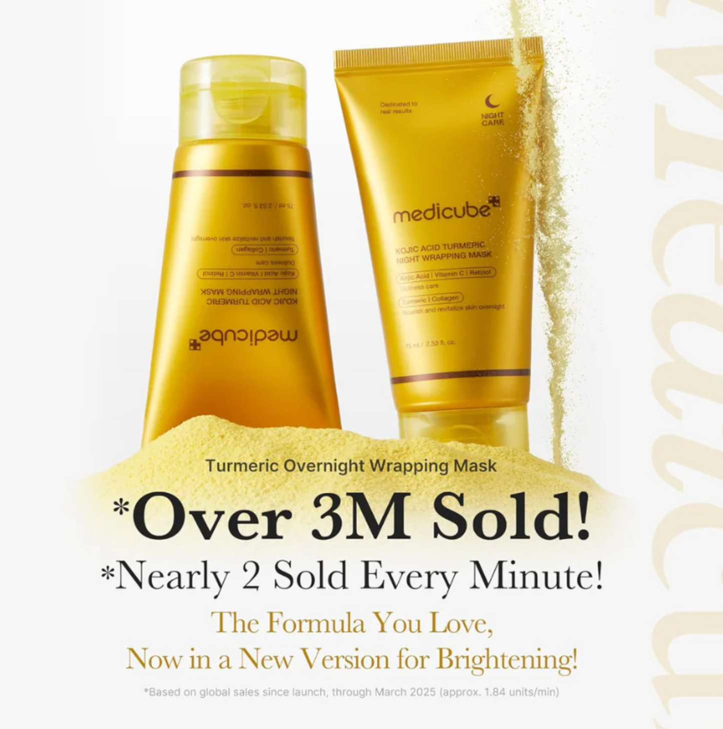 Kojic Acid Turmeric Night Wrapping Mask - Medicube