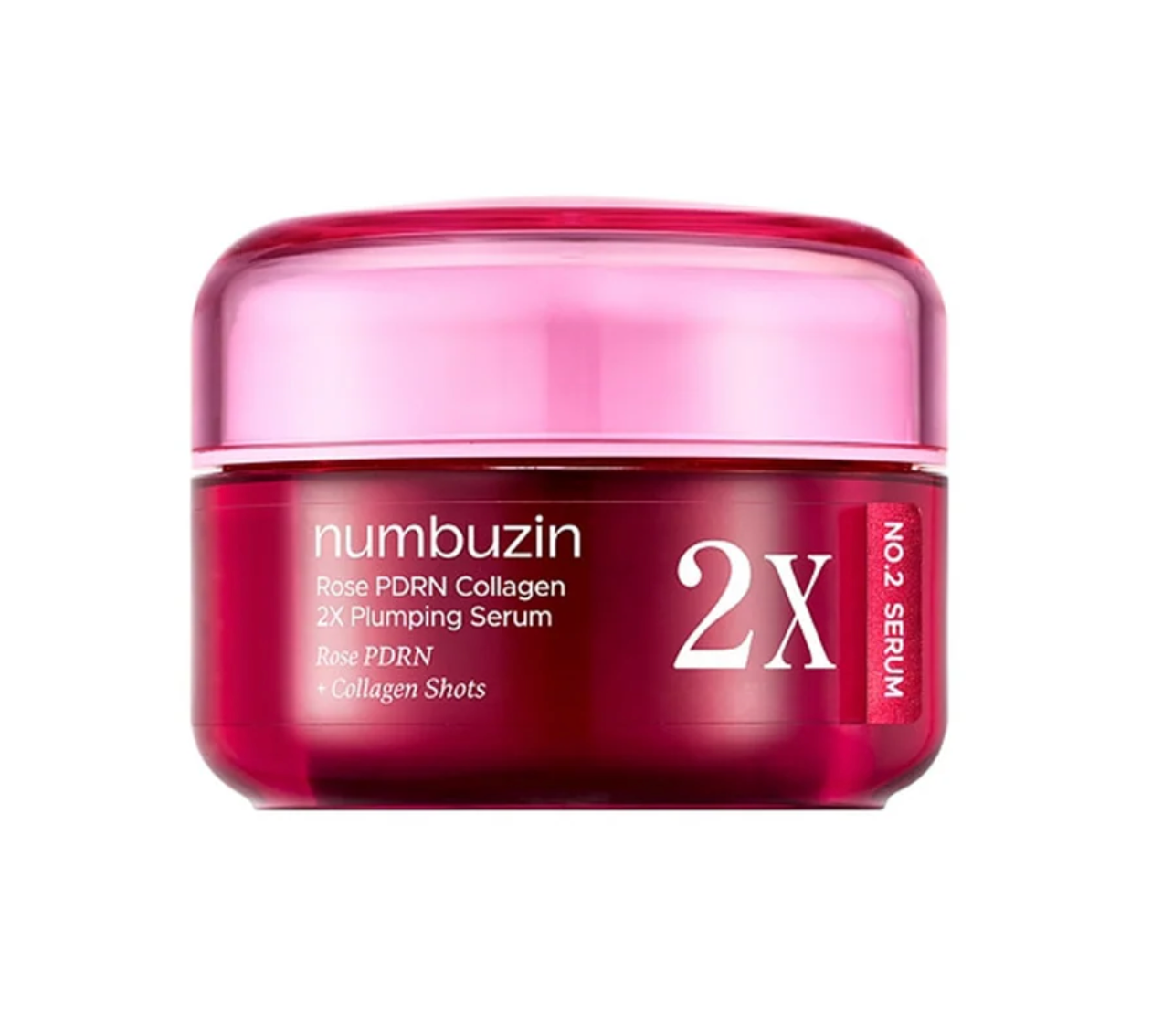 No.2 Rose PDRN Collagen 2X Plumping Serum - Numbuzin