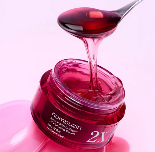 No.2 Rose PDRN Collagen 2X Plumping Serum - Numbuzin