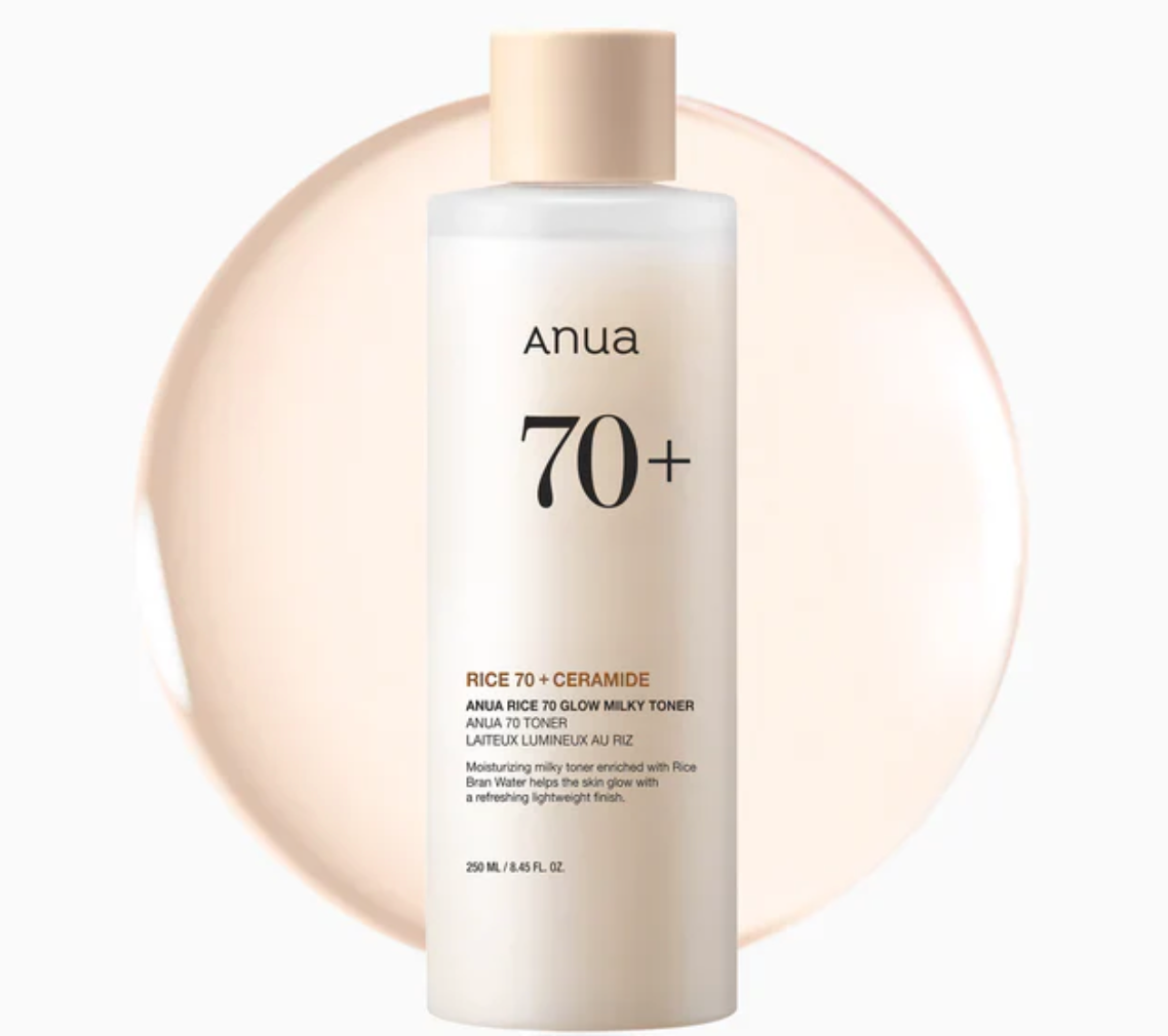 Rice 70 Glow Milky Toner - Anua