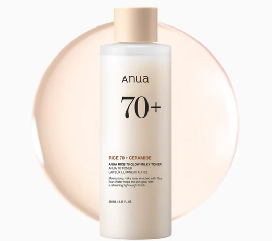 Rice 70 Glow Milky Toner - Anua