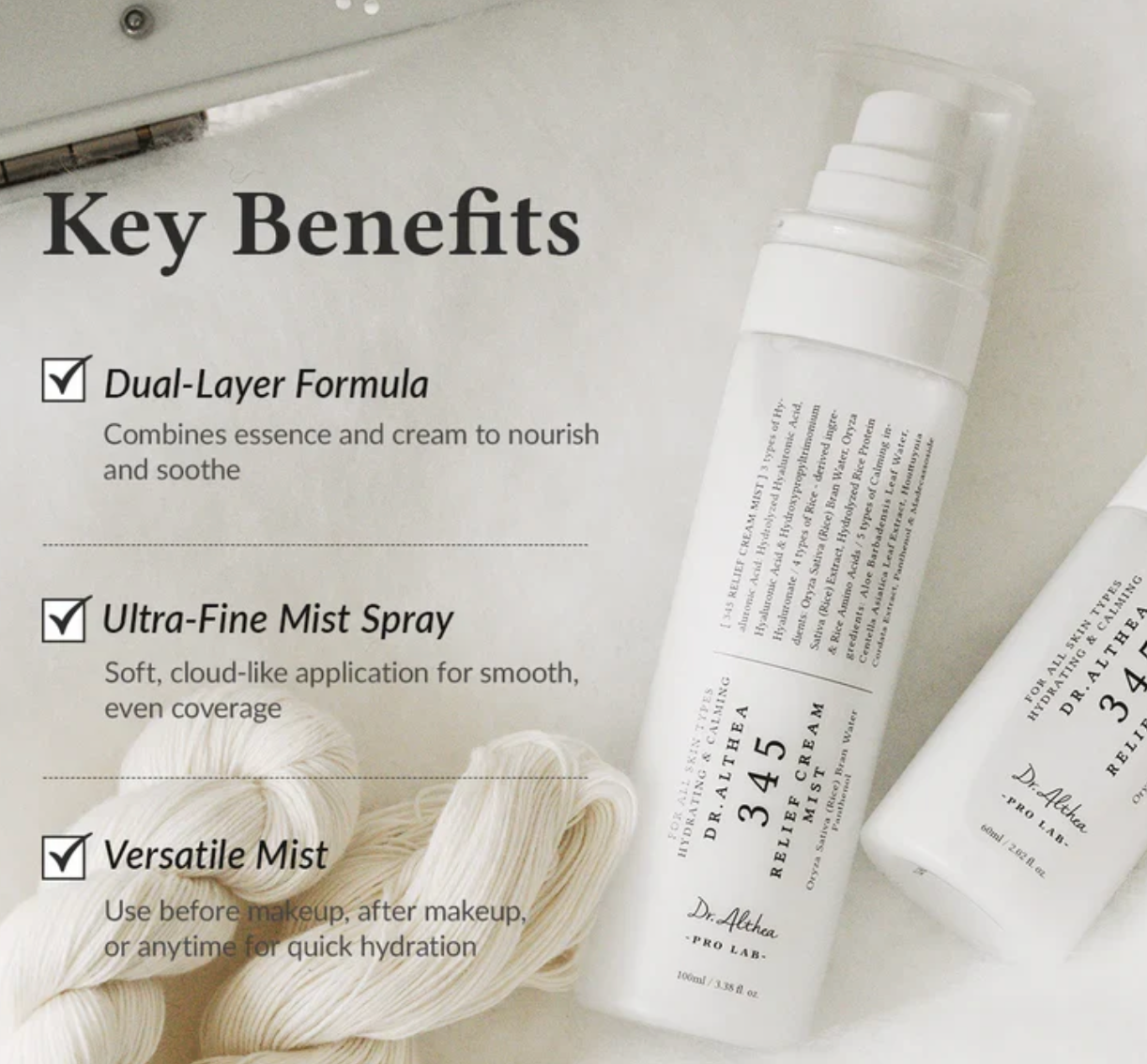 345 Relief Cream Mist - Dr. Althea