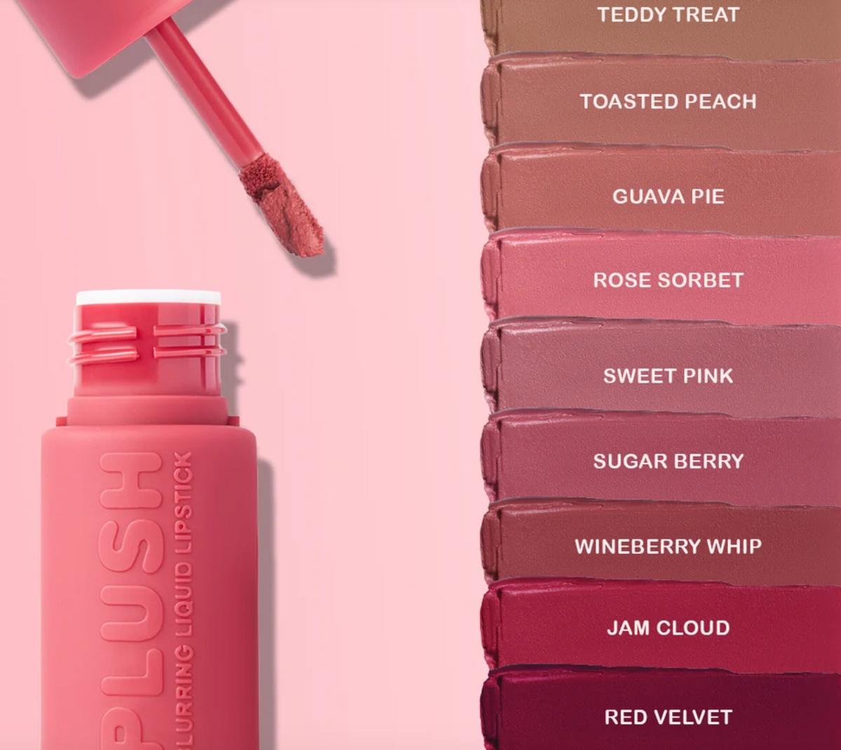 Plush | Labial Líquido Acabado Soft Mate - Beauty Creations