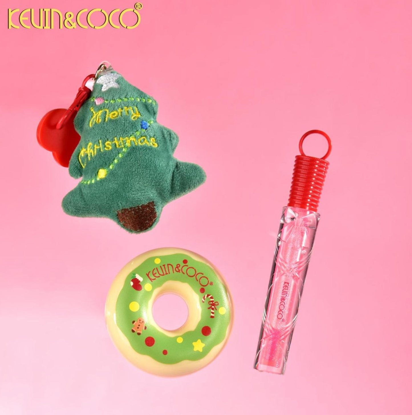 Xmas Lip Gloss Charm Kevin & Coco