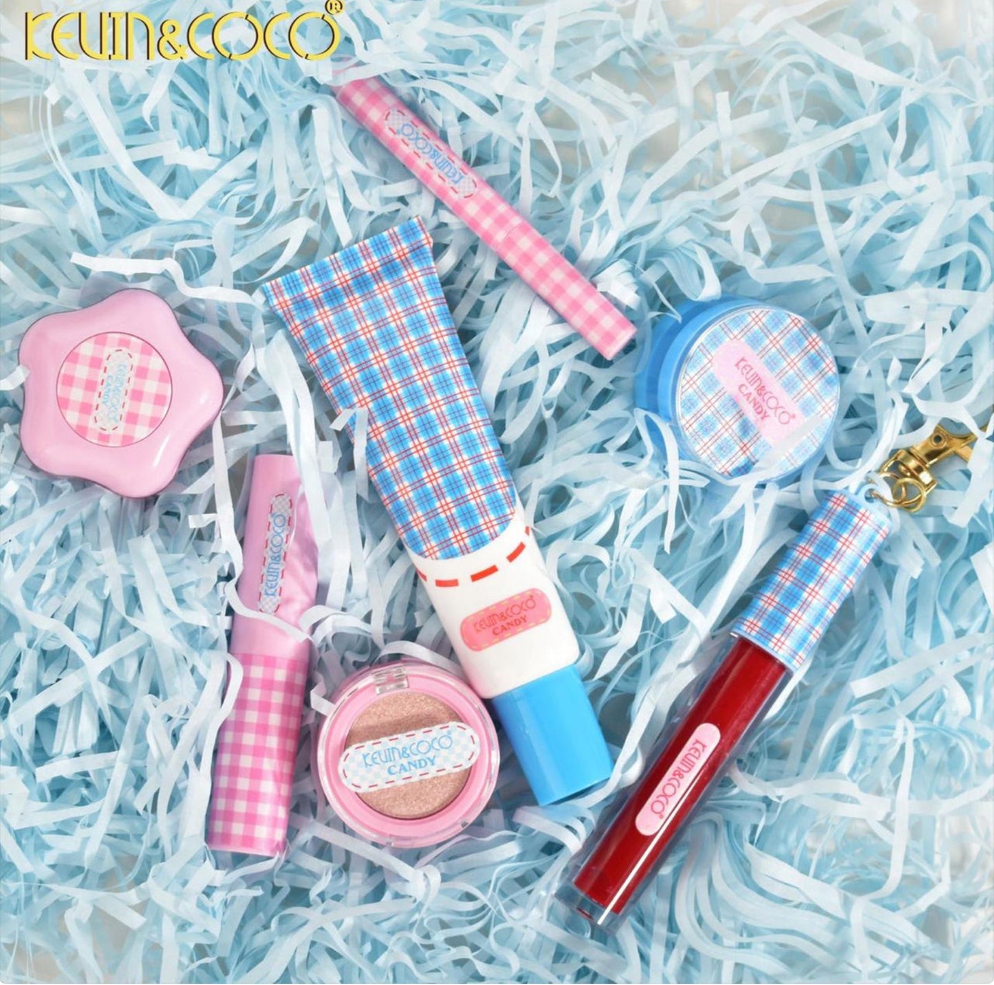 Esfera de Acrílico Navideña de Cosméticos Kevin & Coco