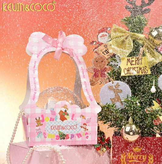 Esfera de Acrílico Navideña de Cosméticos Kevin & Coco