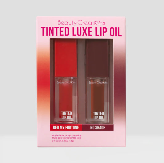 Set Bold Moves Tinted Luxe Lip Oil Beauty Creations 2 pack