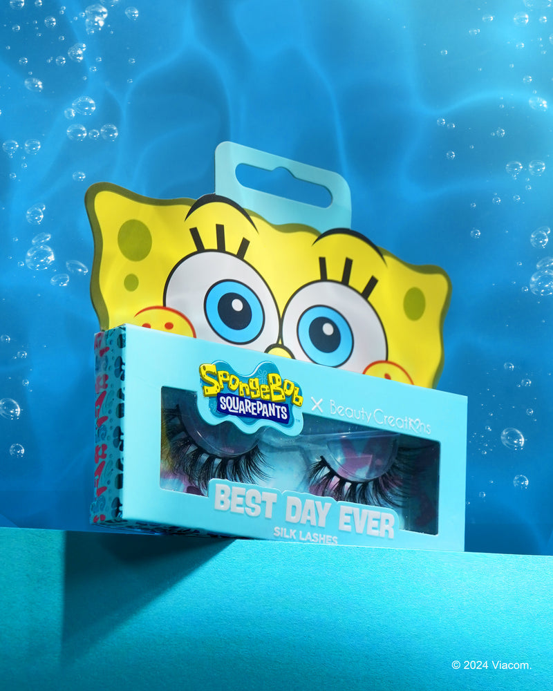 Pestañas Silk "Best Day Ever" - Bob Esponja x Beauty Creations