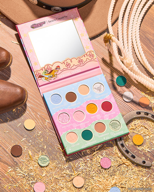 Paleta de Sombras Cowgirl Cuties - Chicas Superpoderosas x Beauty Creations