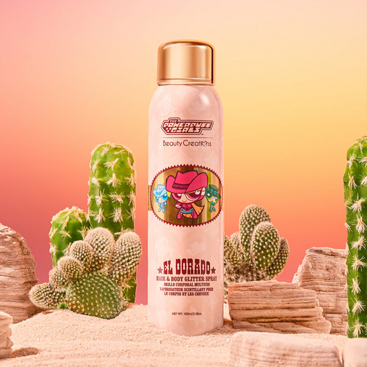 Glitter en Spray El Dorado - Chicas Superpoderosas x Beauty Creations