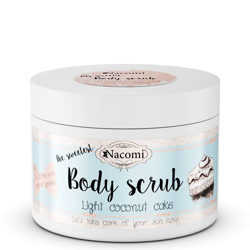 Body Scrub Exfoliante Corporal Light Coconut Cake - Nacomi