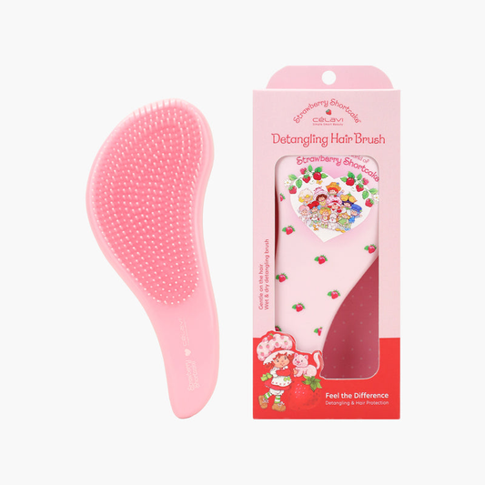 Cepillo Desenredante de Plástico Rojo Strawberry Shortcake - Celavi