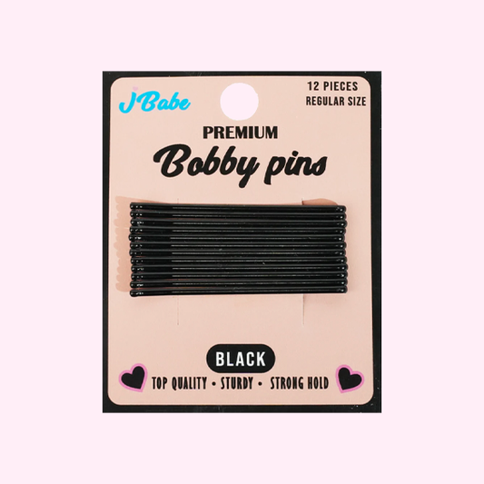 Bobby Pins Negro JBabe