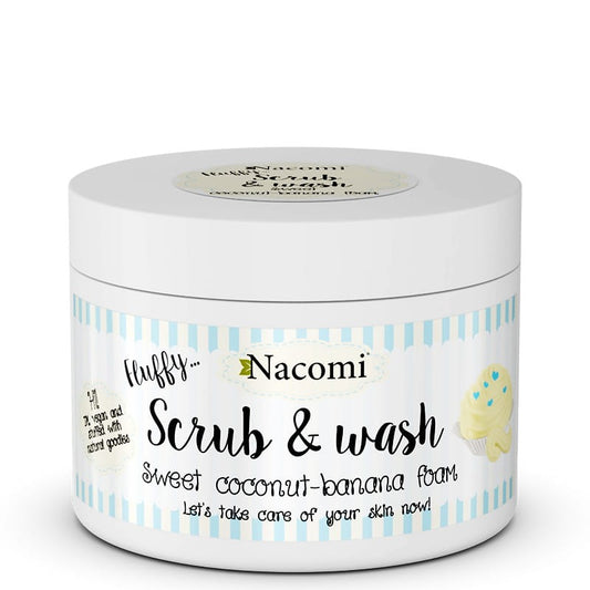 Body Scrub Espuma Exfoliante Sweet Coconut Banana - Nacomi