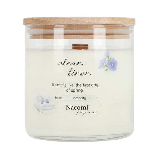 Vela Aromática Fragancia Clean Linen - Nacomi