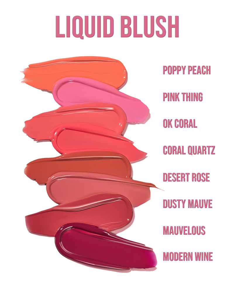 Liquid Blush Rubor Líquido - Beauty Creations