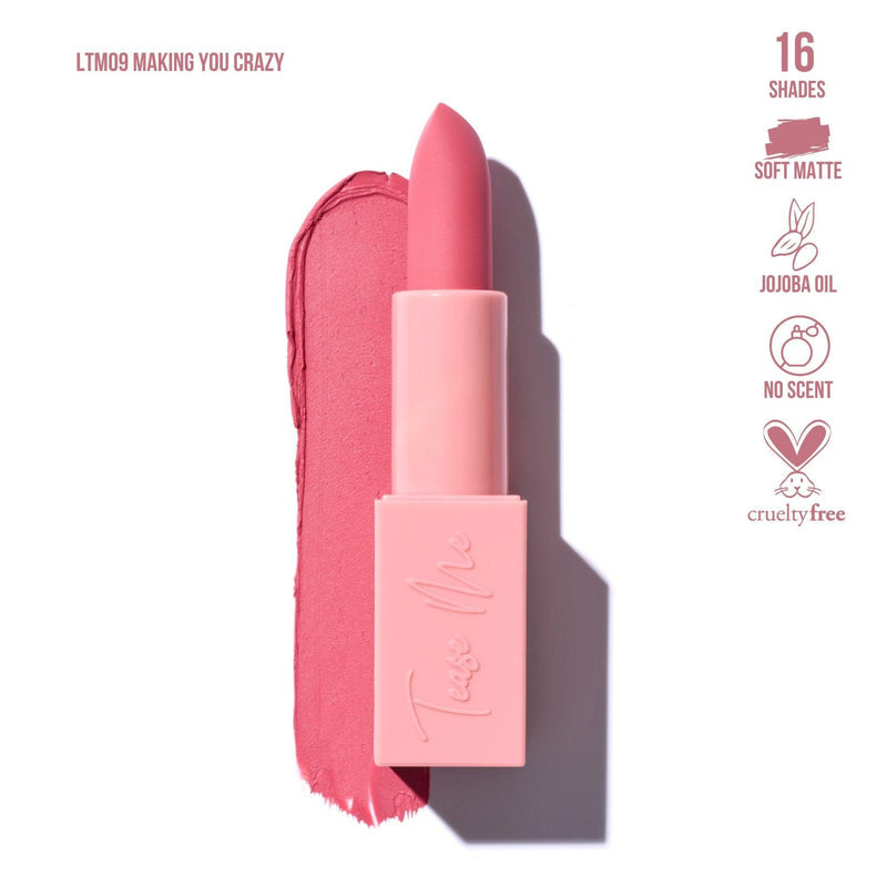 Tease Me Labial Soft Matte - Beauty Creations