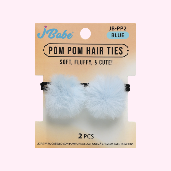 Pom Pom Ligas Azul J Babe