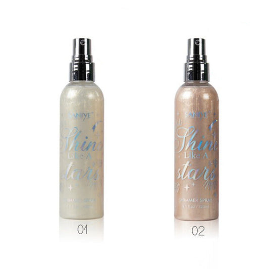 Body Shimmer Spray Shine Like a Star Tono 01 - Saniye