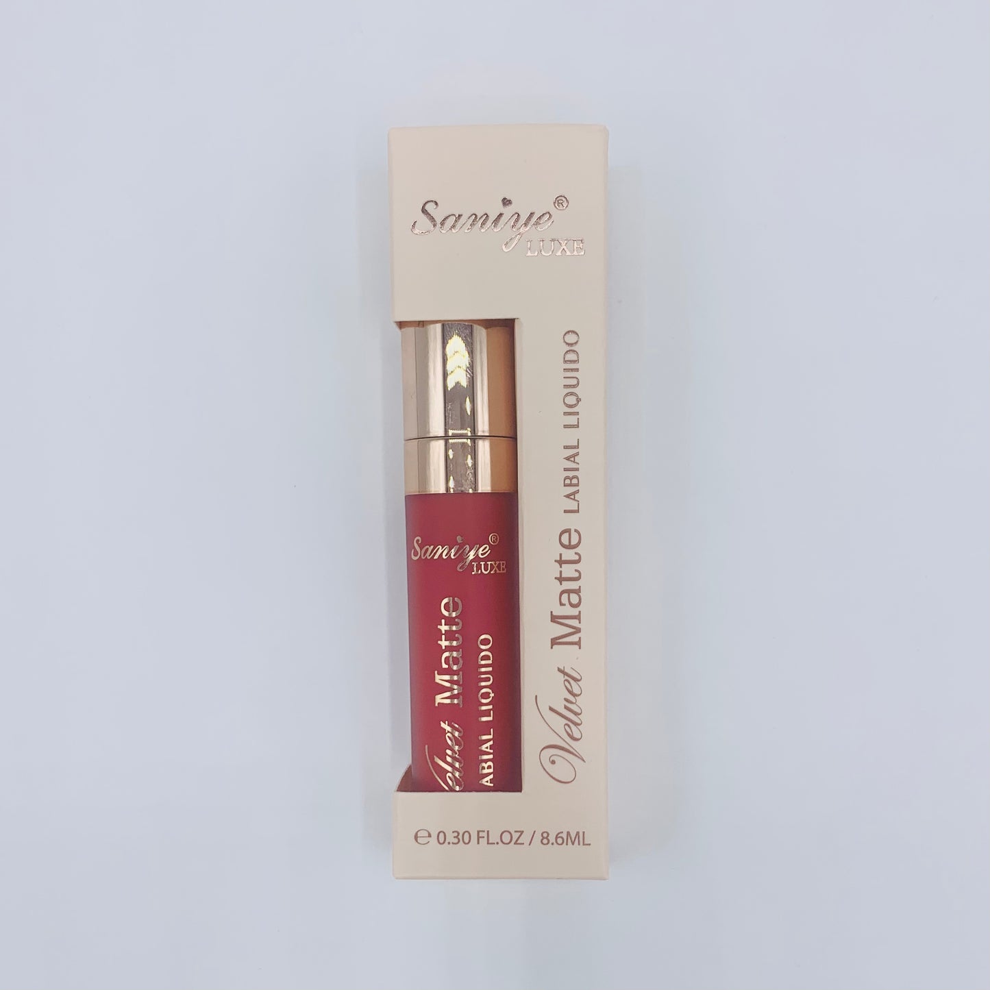 Labial Líquido Velvet Matte Tono 03 - Saniye